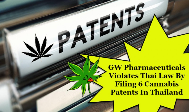 GW Pharma Patents on Cannabis