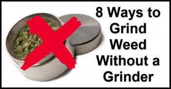 8 Ways To Grind Weed Without A Grinder