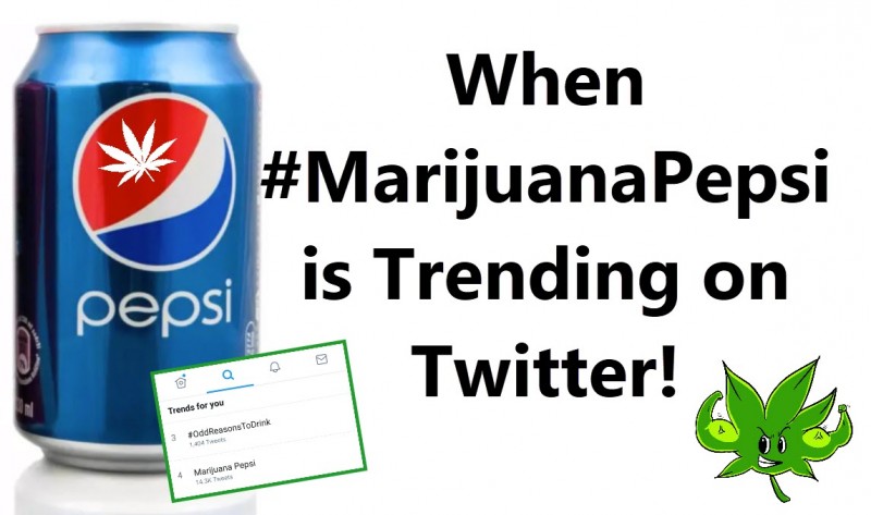 marijuana pepsi twitter