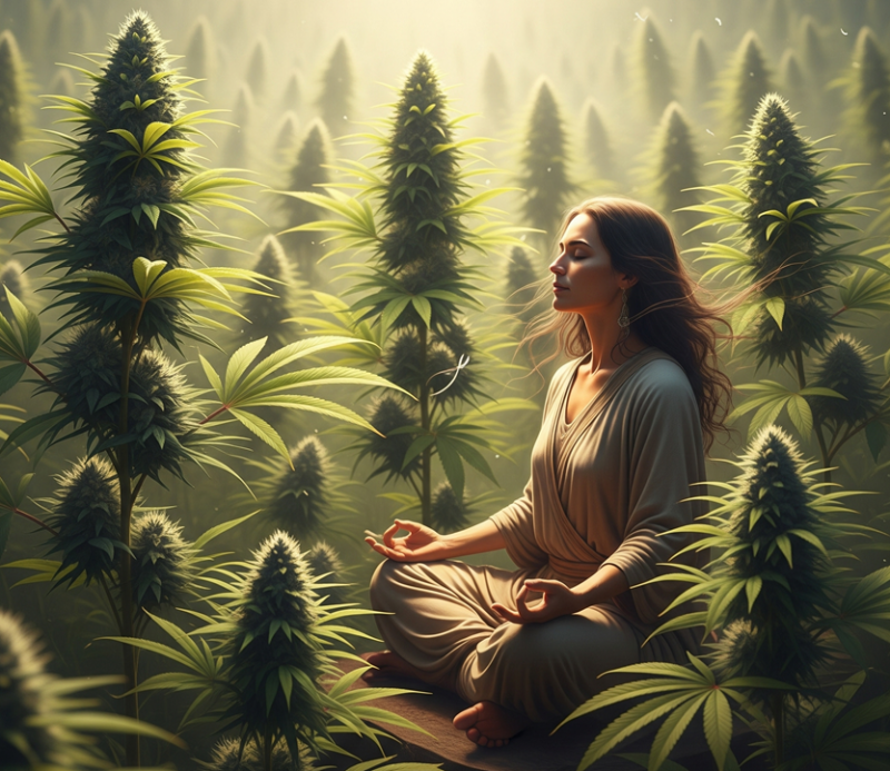 cannabis for deep meditation