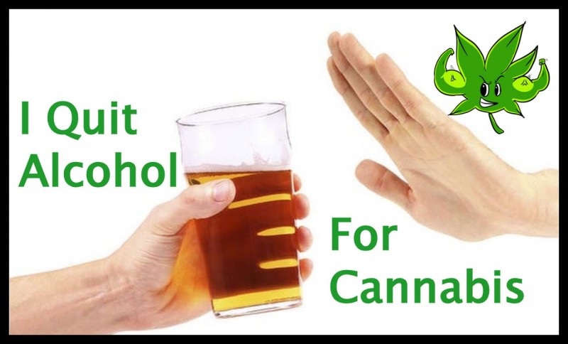 cannabis for alcohol