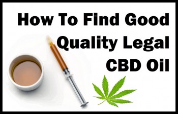 How To Find Good Quality Legal CBD Oil