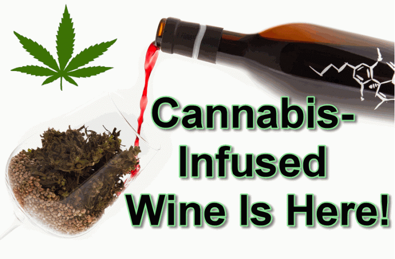 cannabis vine wine