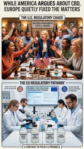 While America Argues About CBD, Europe Quietly Fixed the Part That Matters