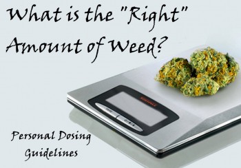 What is the Right Amount of Weed? (Personal Dosing Guidelines)