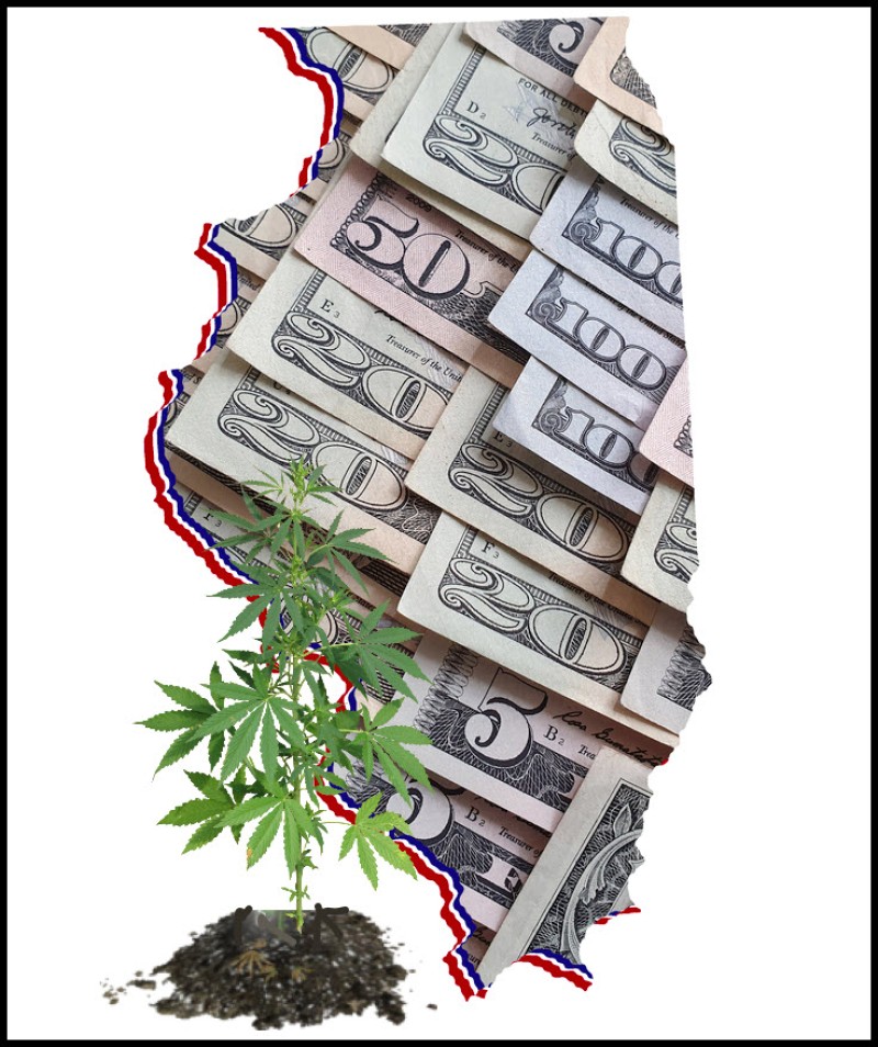 Wisconsin pays Illinois cannabis tax