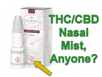 THC and CBD Up The Nose? New Cannabis Nasal Mist From Verra Wellness