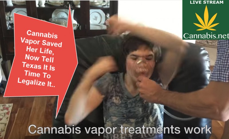 cannabis vapor as medicine