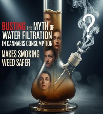 Busting the Myth That Water Filtration in Cannabis Consumption Makes Smoking Weed Safer