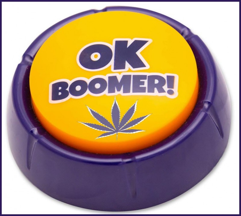 boomer talk about weed