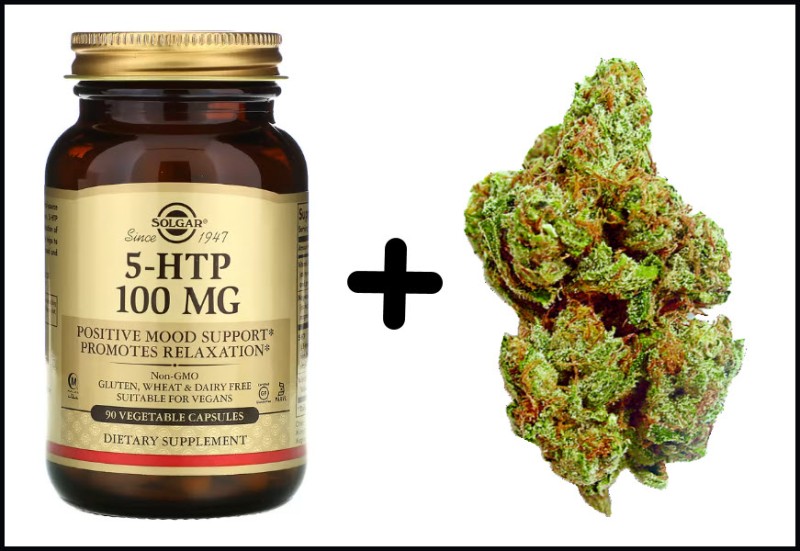 5-HTP and cannabis