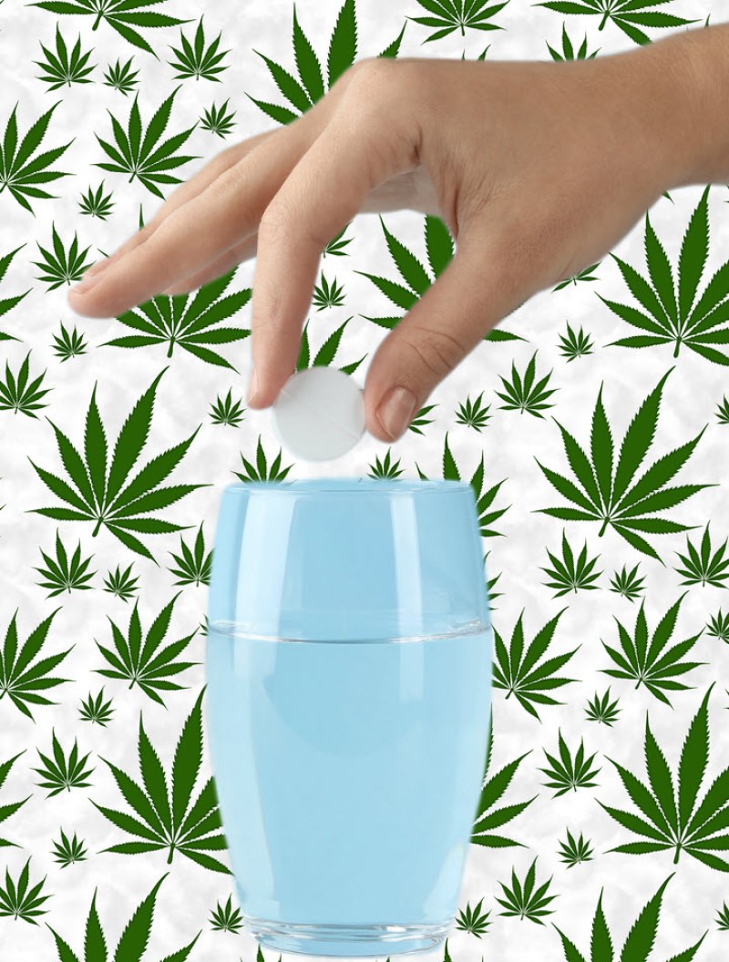 dissolvable cannabis thc