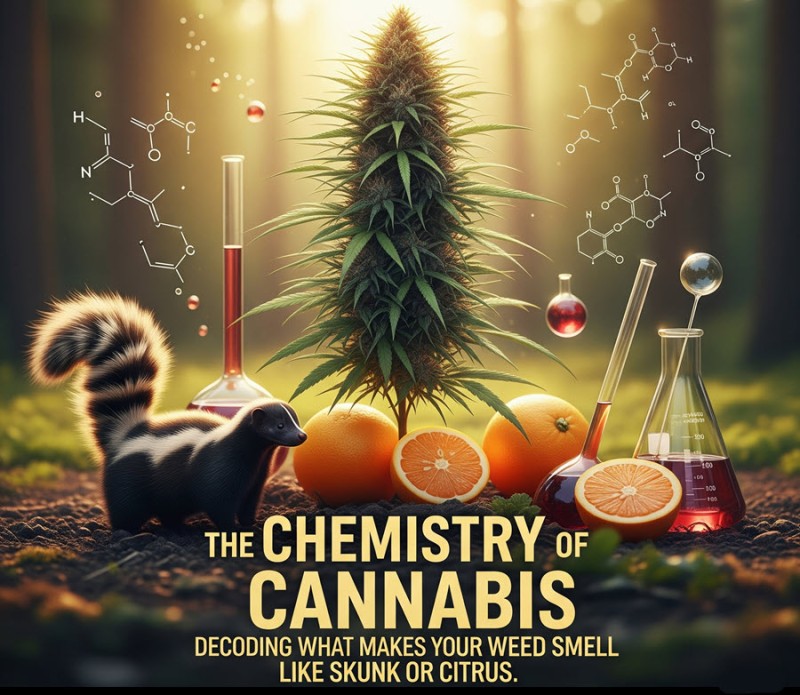 skunk or citrus cannabis