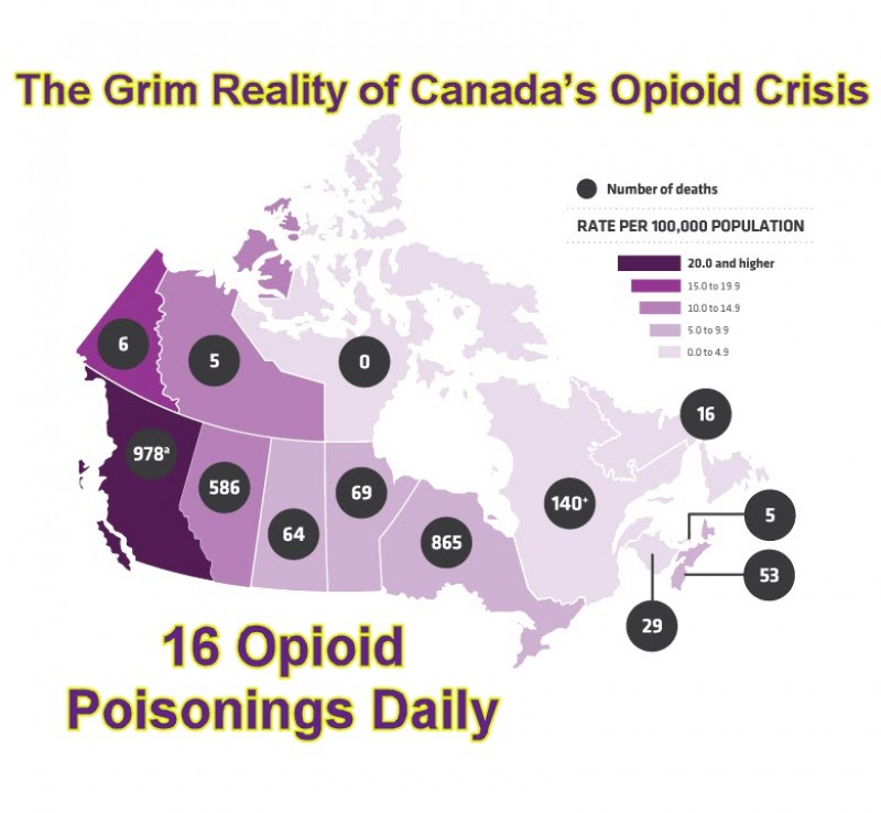 Canadian opiate crisis