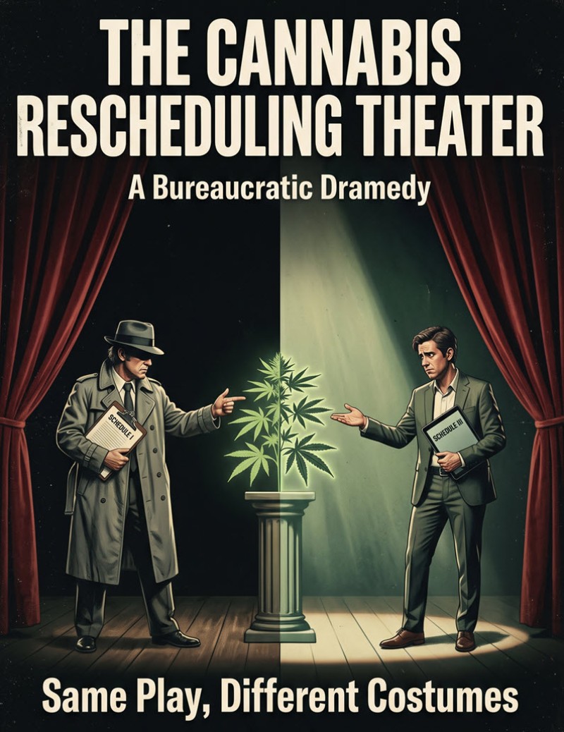 cannabis rescheduling theater