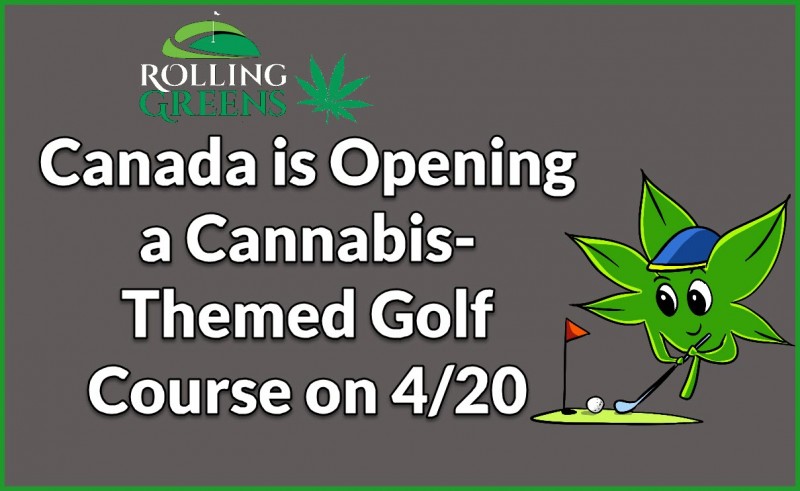 Cannabis themed golf