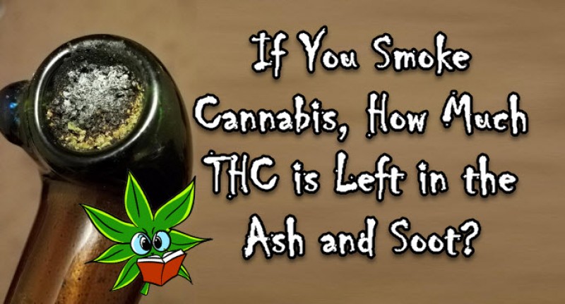 THC in the ash