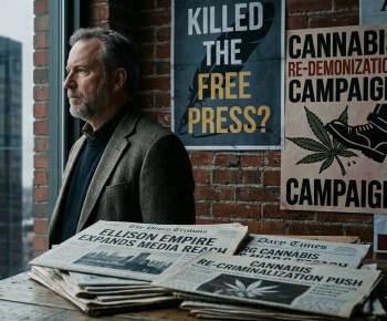 Who Killed the Free Press? - The Ellison Empire, the Cannabis Re-Demonization Campaign