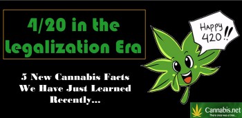 4/20 in the Legalization Era - 5 New Cannabis Facts for Today
