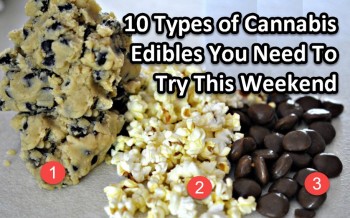 10 Types of Cannabis Edibles You Need To Try This Weekend