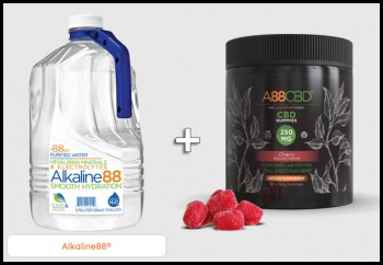 Powerhouse Infused-Water Company Alkaline88 Starts Healthy CBD Brand A88CBD