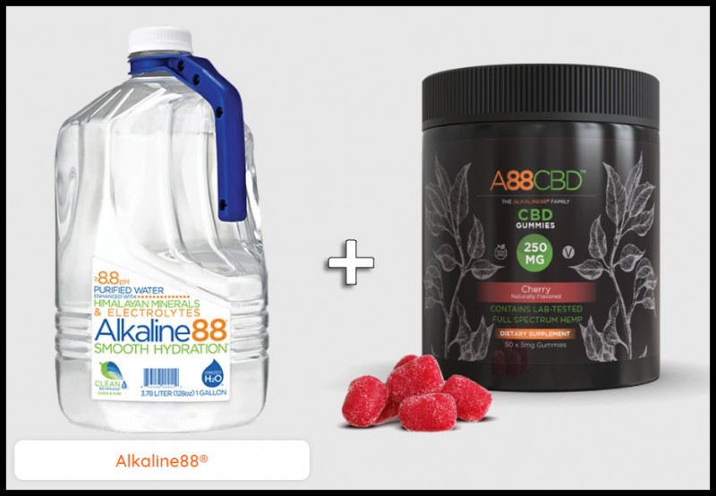 Alkaline88 CBD brand A88