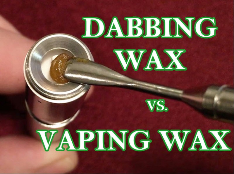 dabbing wax verse vaping wax