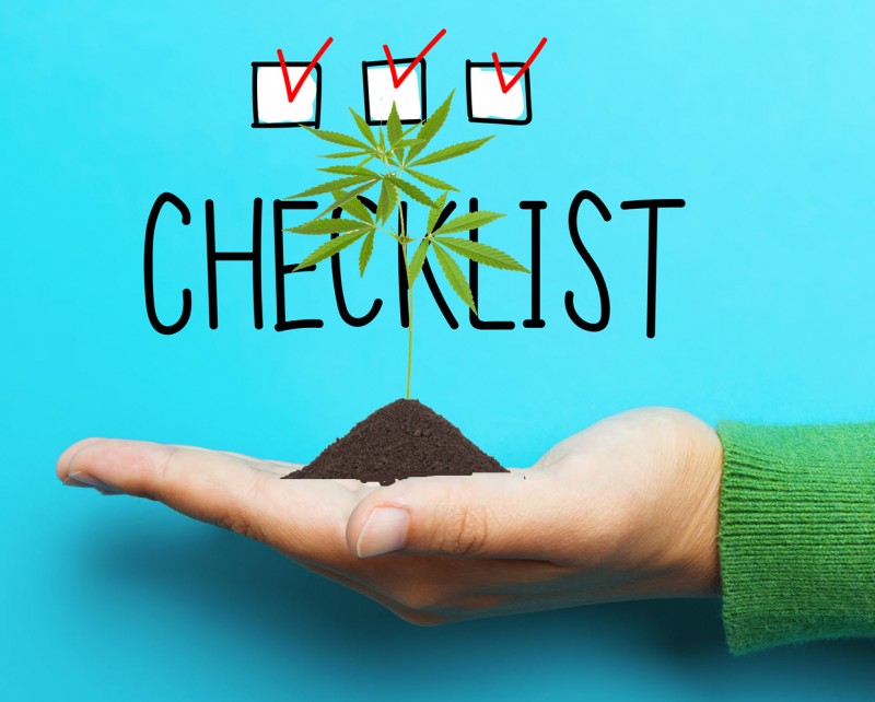 pre grow checklist for growing weed