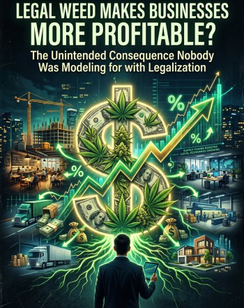 Legal Weed Makes Businesses More Profitable? The Unintended Consequence Nobody Was Modeling for with Legalization