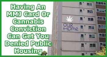 Having An MMJ Card Or Cannabis Conviction Can Get You Denied Public Housing