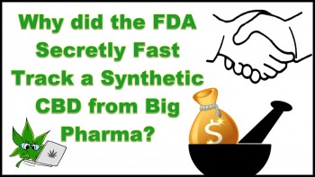 Why did the FDA Secretly Fast Track a Synthetic CBD from Big Pharma?