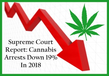 Supreme Court Report - Cannabis Arrests Down 19% In 2018