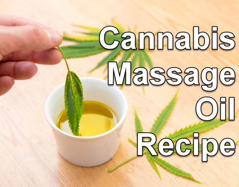 cannabis massage oils