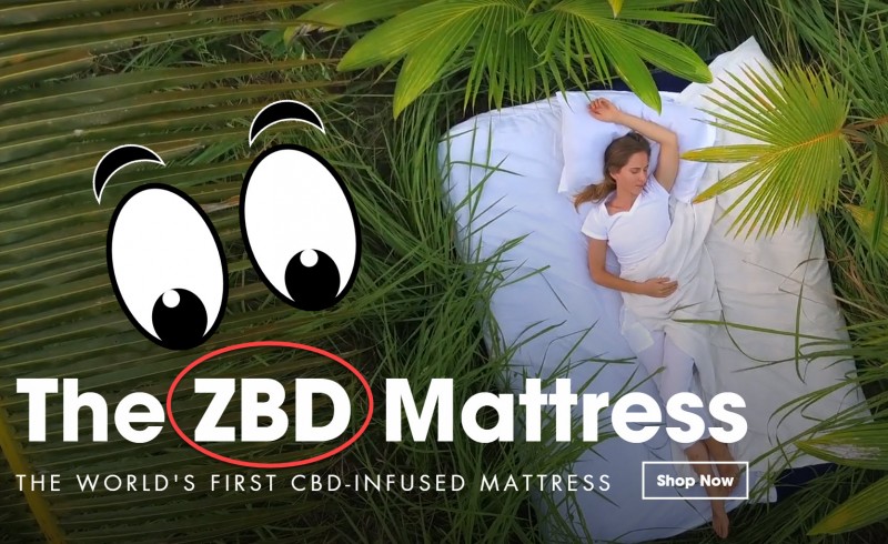 cbd infused mattress cover