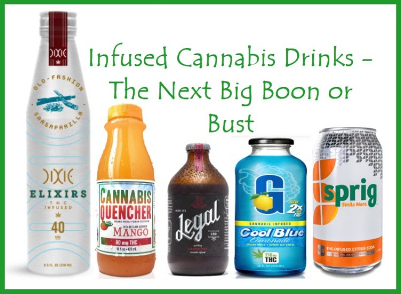 Infused Cannabis Drinks The Next Boon Or Bust