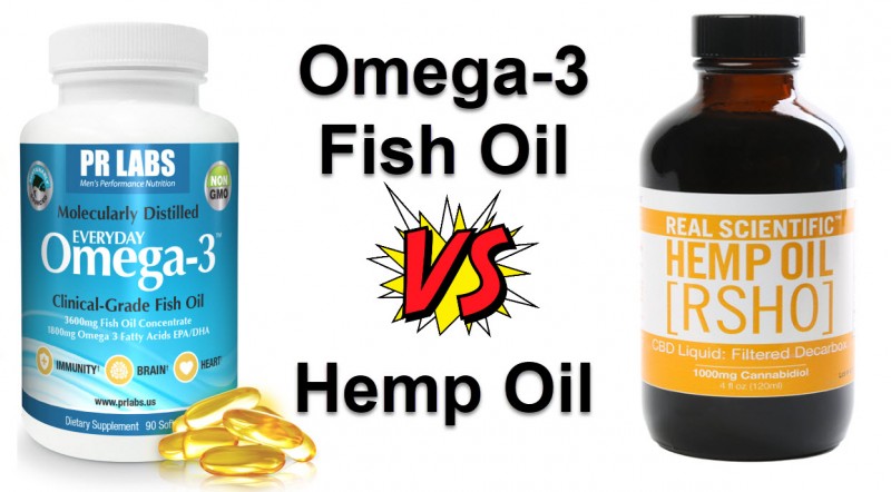 omega 3 fish oil hemp oil