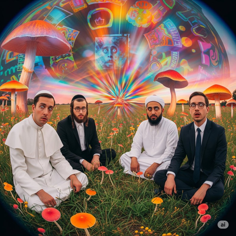 religious leaders eat psychedelics