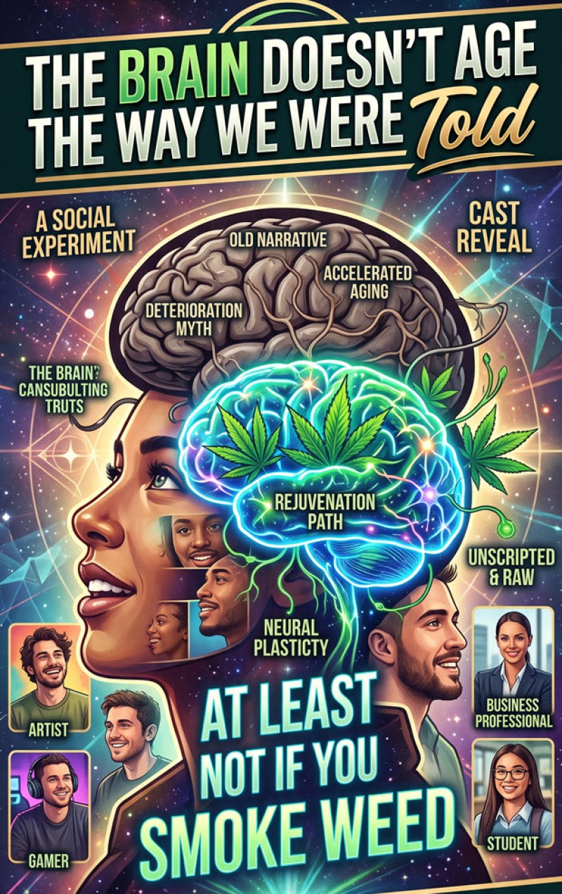 Brain age with cannabis