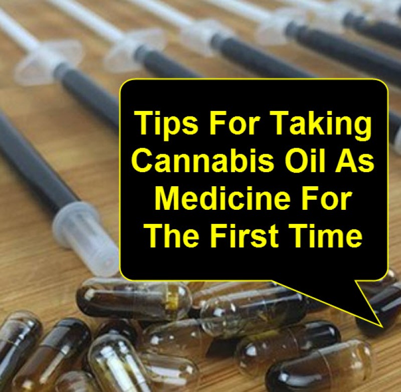 tips for taking cannabis oil