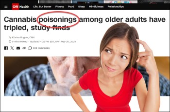 What is Cannabis Poisoning? - CNN Makes Up a New Reefer Madness Term