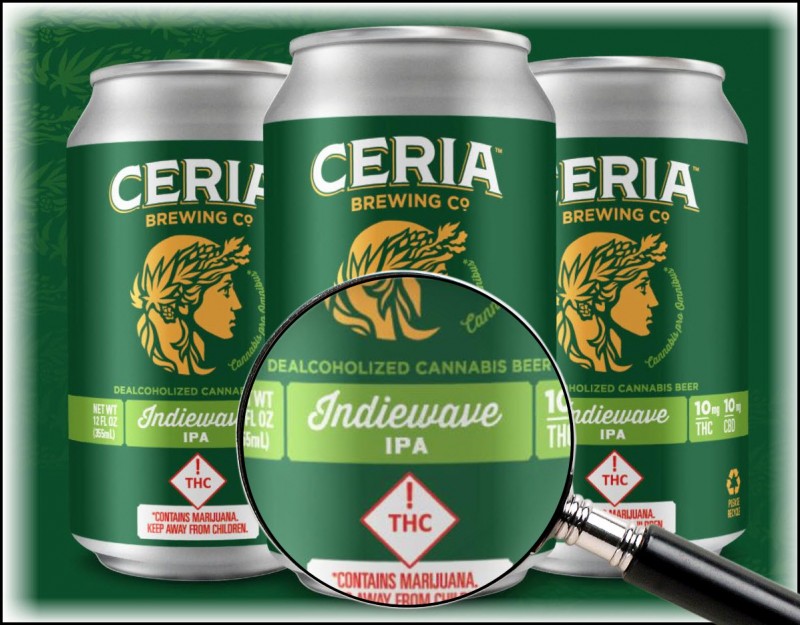 ceria thc-infused beer