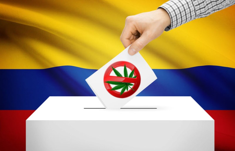 Colombia votes down recreational marijuana