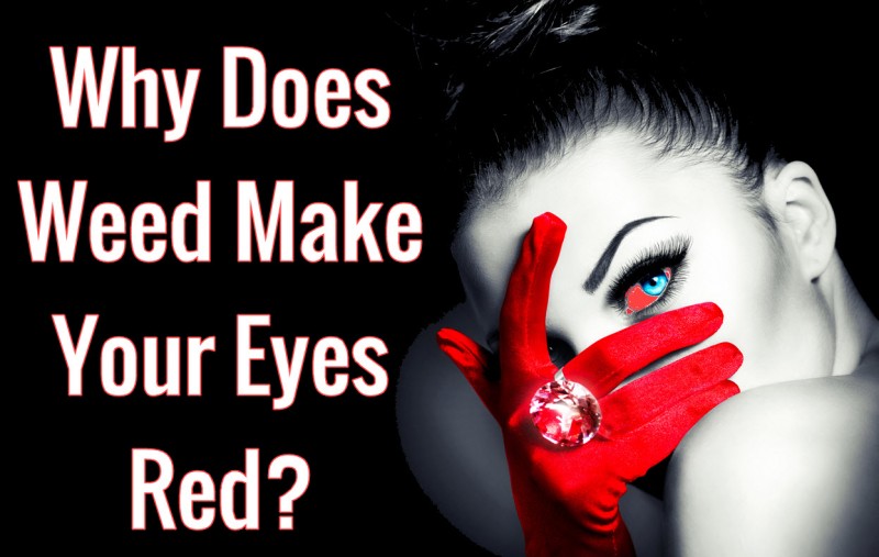 red eyes from marijuana
