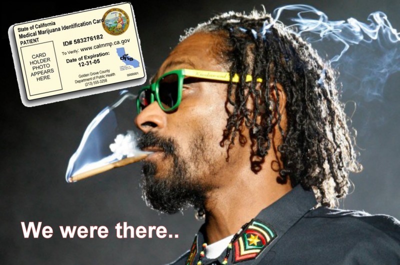 Snoop is a proud holder of