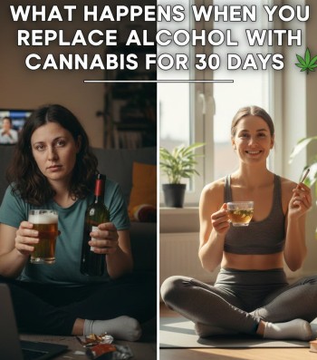What Really Happens to Your Body When You Replace Alcohol with Weed for 30 Days?