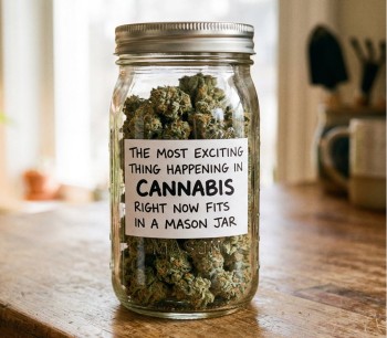 The Most Exciting Thing Happening in Cannabis Right Now Fits in a Mason Jar