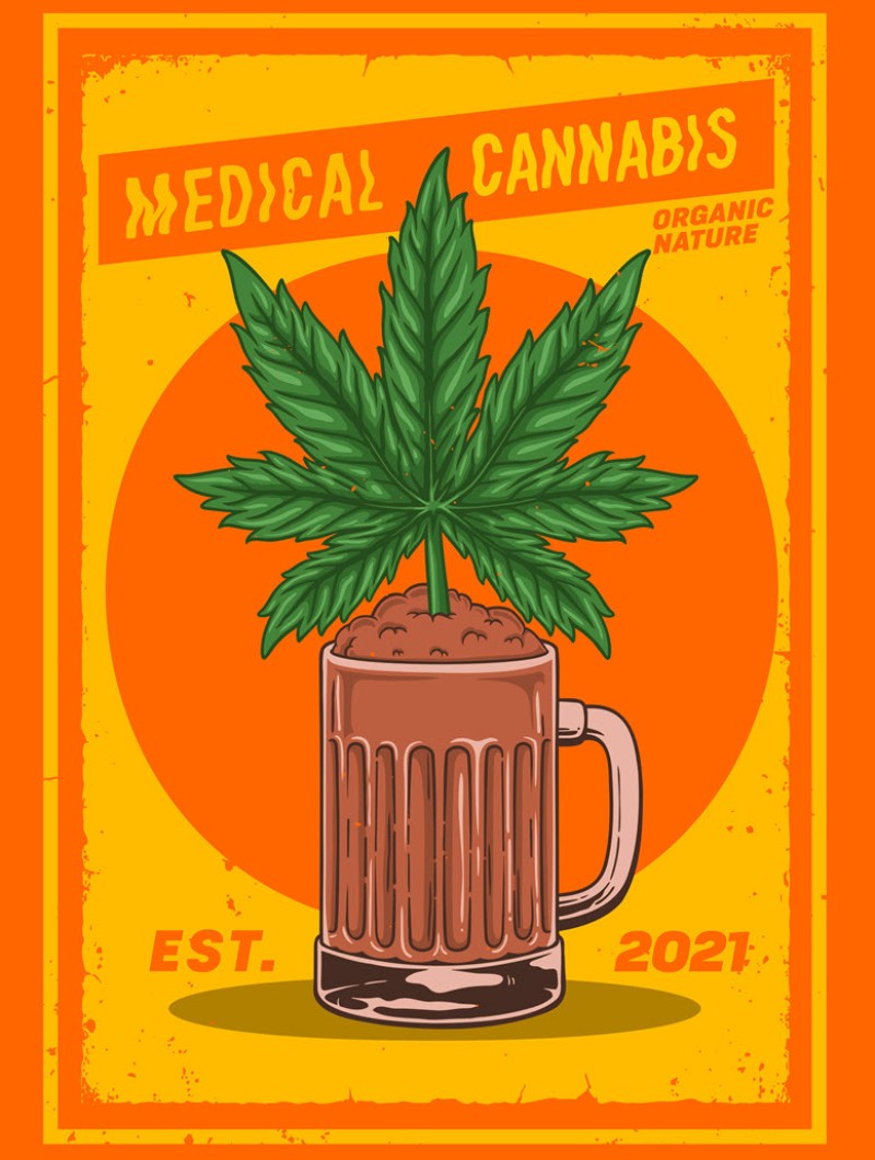 cannabis and hemp drinks over alcohol