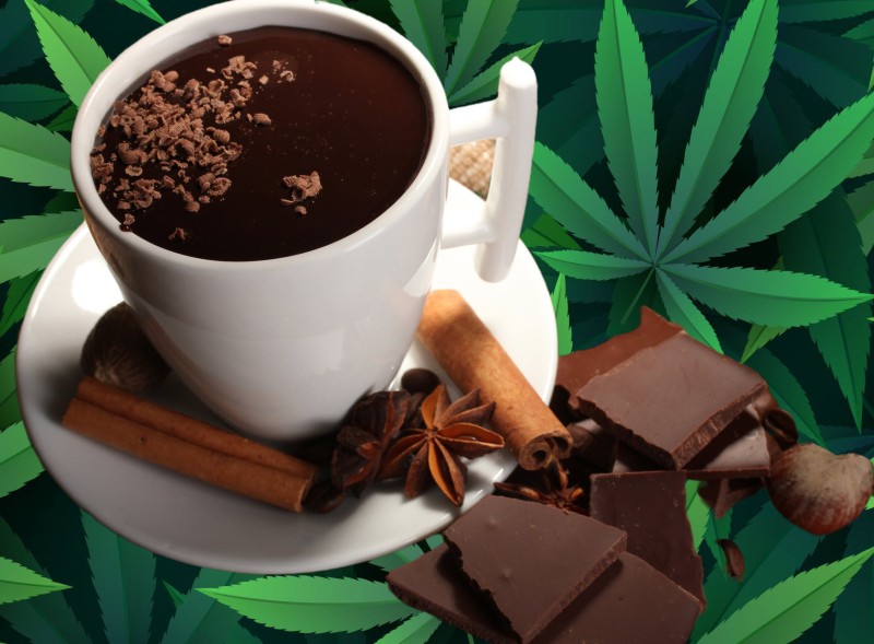 cannabis hot chocolate