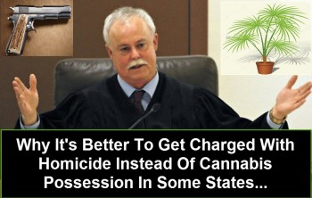It's Better To Get Charged With Homicide Than Get Caught With Weed...Wait, What??