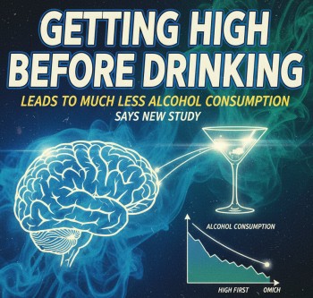 Getting High Before Drinking Leads to Much Less Alcohol Consumption Says New Study